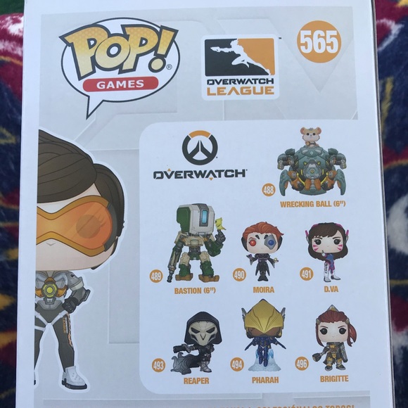 Brand new Funko Pop games Overwatch Tracer Figure! - Picture 2 of 4